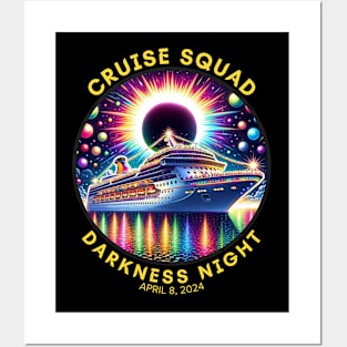 CRUISE SQUAD SOLAR ECLIPSE 2024 Posters and Art